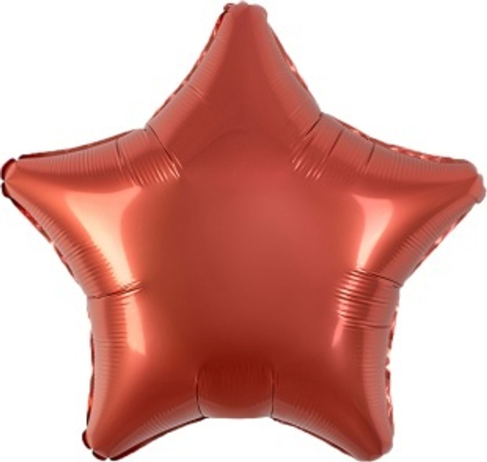 Р 18" Звезда Медный Бохо 40 см.