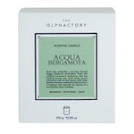 Свеча ароматическая the olphactory, white insignia, acqua bergamota, 60 ч