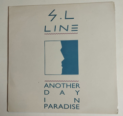 Винтажная виниловая пластинка LP S.L.Line Another Day In Paradise (Spain 1990)