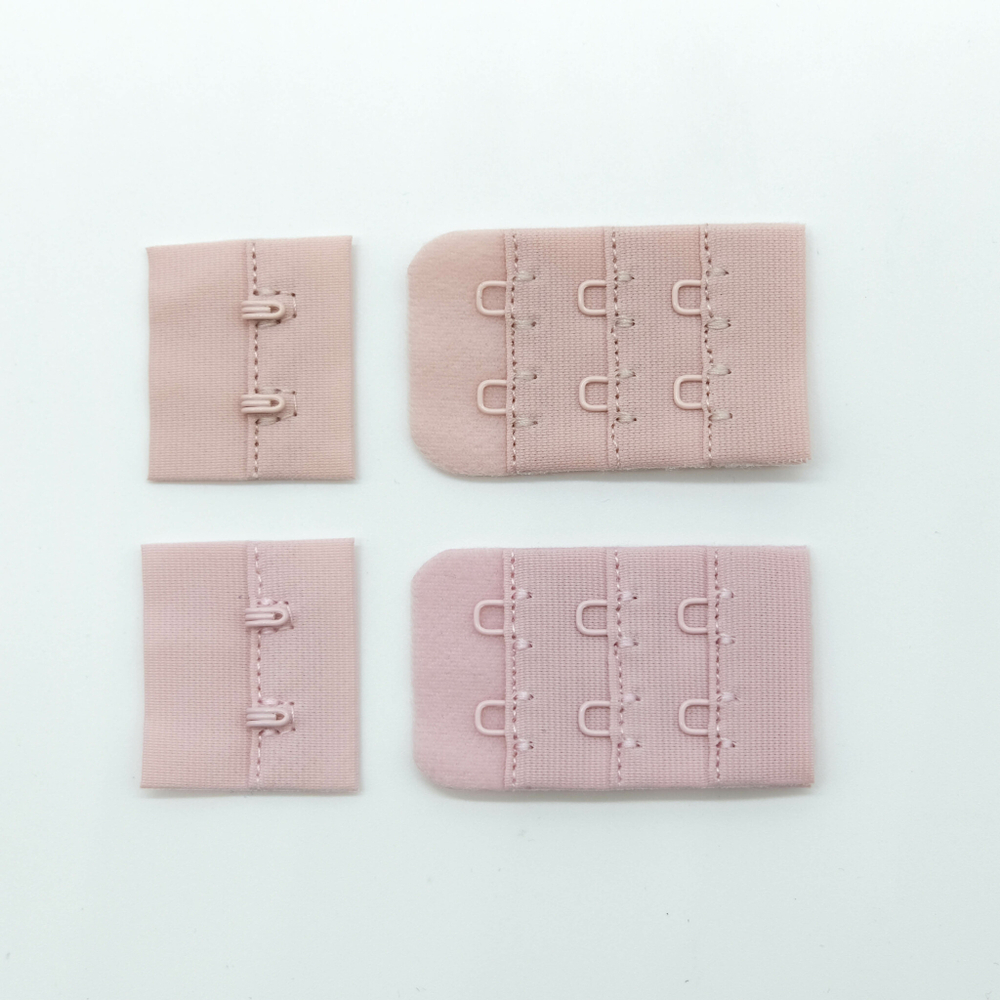 Застежка на крючки и петли (2 ряда), ПУДРА