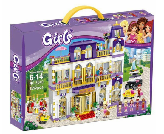 Конструктор Френдс «Гранд отель» 1552 детали , арт. 3040