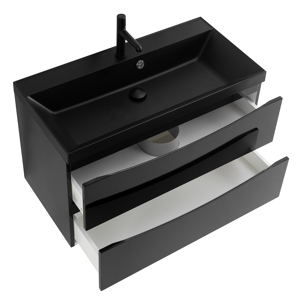 Тумба подвесная под раковину BelBagno MARINO-800-2C-SO-NL-P