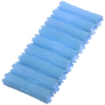 Бигуди пластмассовые-коклюшки 9шт «Styling», микс 6 цветов, d=2,2см (прозрачный пакет с подвесом), без резинки