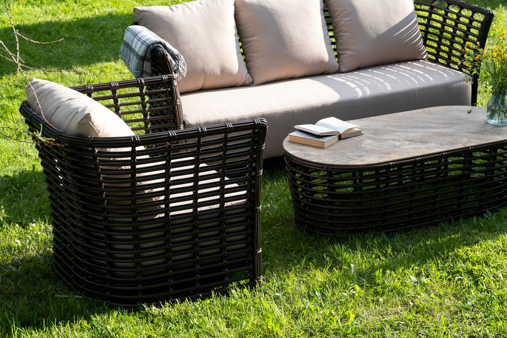 "Валенсия" лаунж-зона из искусственного ротанга, цвет бронзовый