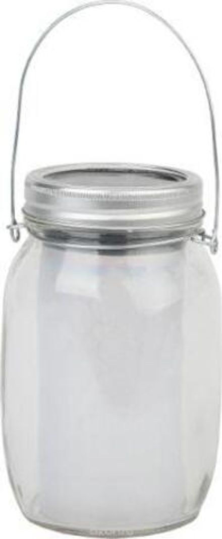 SL-GL14-JAR-2  ЭРА Садовый светильник на солнечной батарее, стекло, металл, прозрачный, 13,5 см