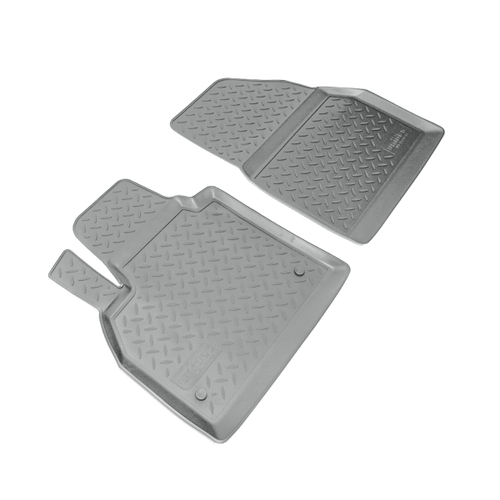 Ковры в салон Norplast/Unidec для Renault Kangoo (2008-)Полиуретан,Серый,передние арт.NPL-Po-69-42-G