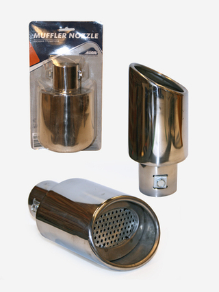 Насадка на глушитель нержавеющая сталь D=55мм Nova Bright 39420