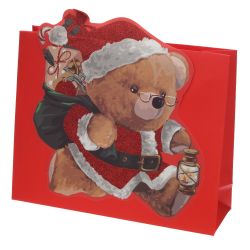 GAEM Пакет подарочный M (бумага 210г/м2, блок 12шт), L32 W12 H26 см, 4в.