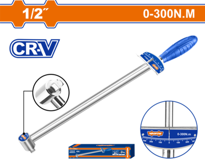 Ключ динамометрический 1/2" 0-300 Нм (20) WADFOW WSA8101