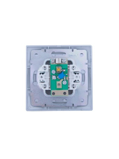 Розетка телевизионная оконечная TV СП Mira сер. металлик LEZARD 701-1010-130