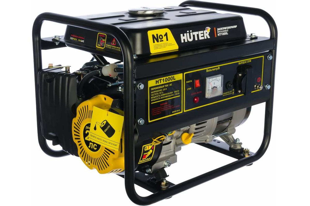 Электрогенератор HT1000L Huter, шт
