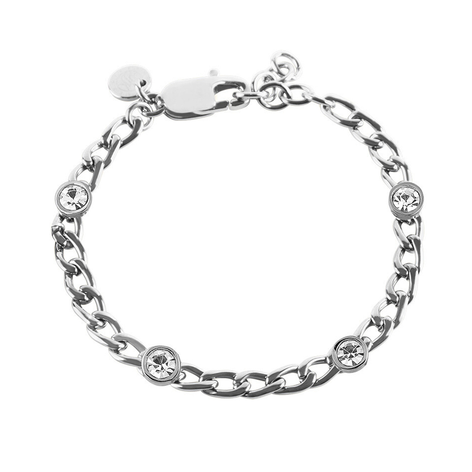 Браслет Dyrberg Kern LIVIA SG CRYSTAL 390115 BW/G