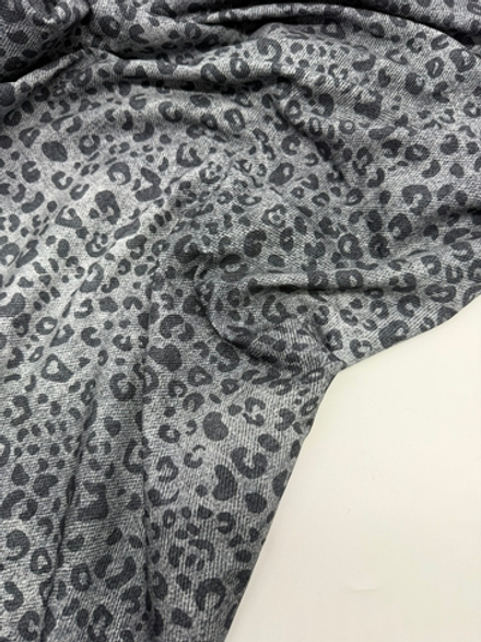 Футер 2 нитка Лео графит