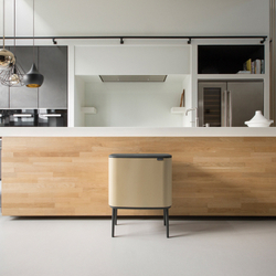 Мусорный бак Bo Touch Bin 11+23л Brabantia Минерально-золотой