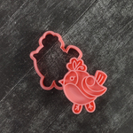 Штамп-птичка №1