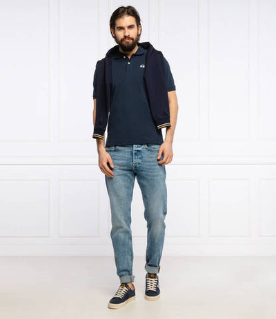 поло La Martina - темно-синий(BPMP01 PK031)