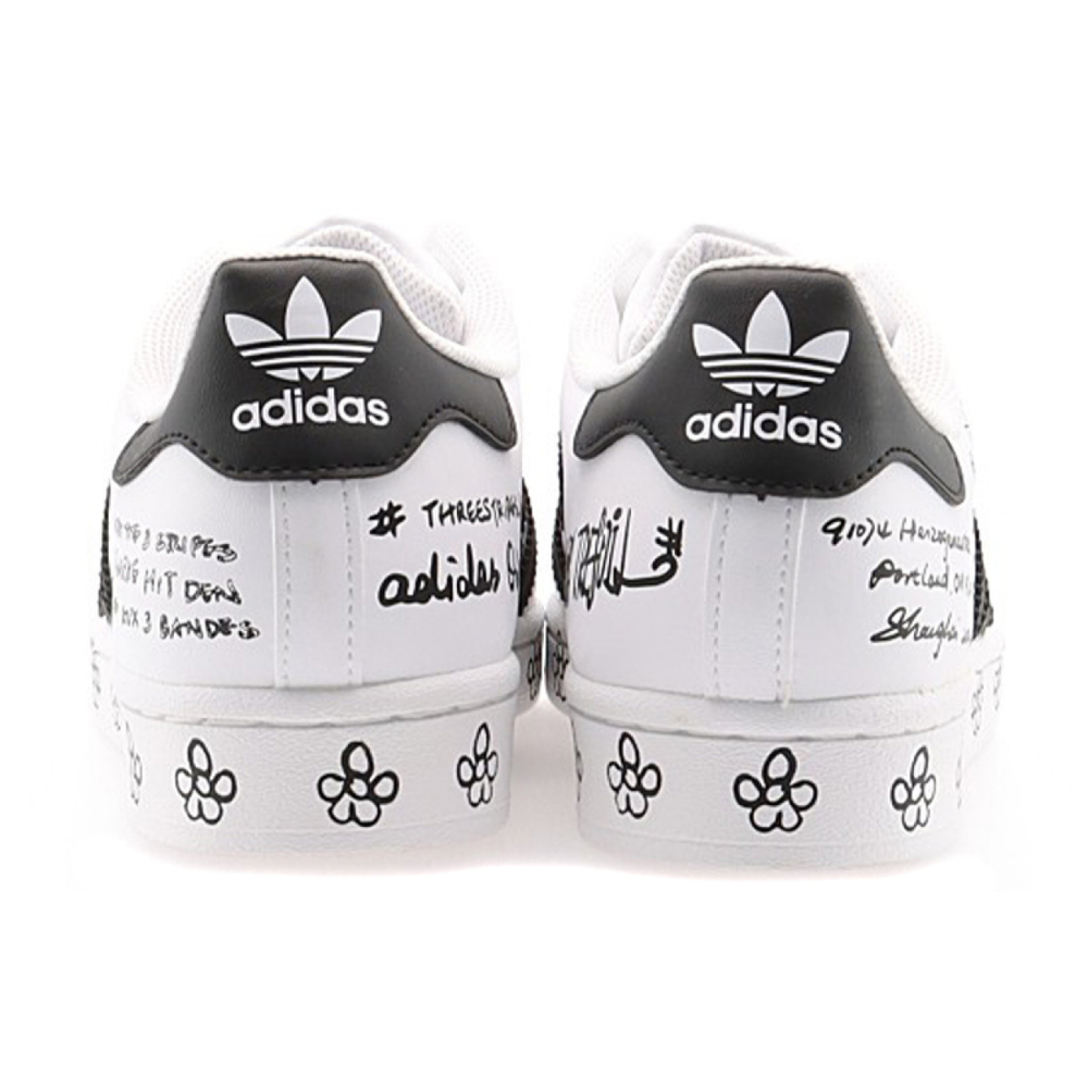 Кроссовки Adidas Originals Superstar Sharpie Pack - Graffiti White Black