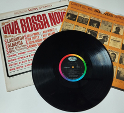 Винтажная виниловая пластинка LP Laurindo Almeida Viva Bossa Nova (USA 1962)