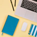 Ежедневник недатированный А5 138х213 мм BRAUBERG "Imperial" под кожу, 160 л., бирюзовый, 111857