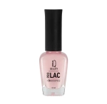 IQ BEAUTY Лак для ногтей профессиональный укрепляющий с биокерамикой #063, 12.5 мл Розовый с мелким голубым шиммером