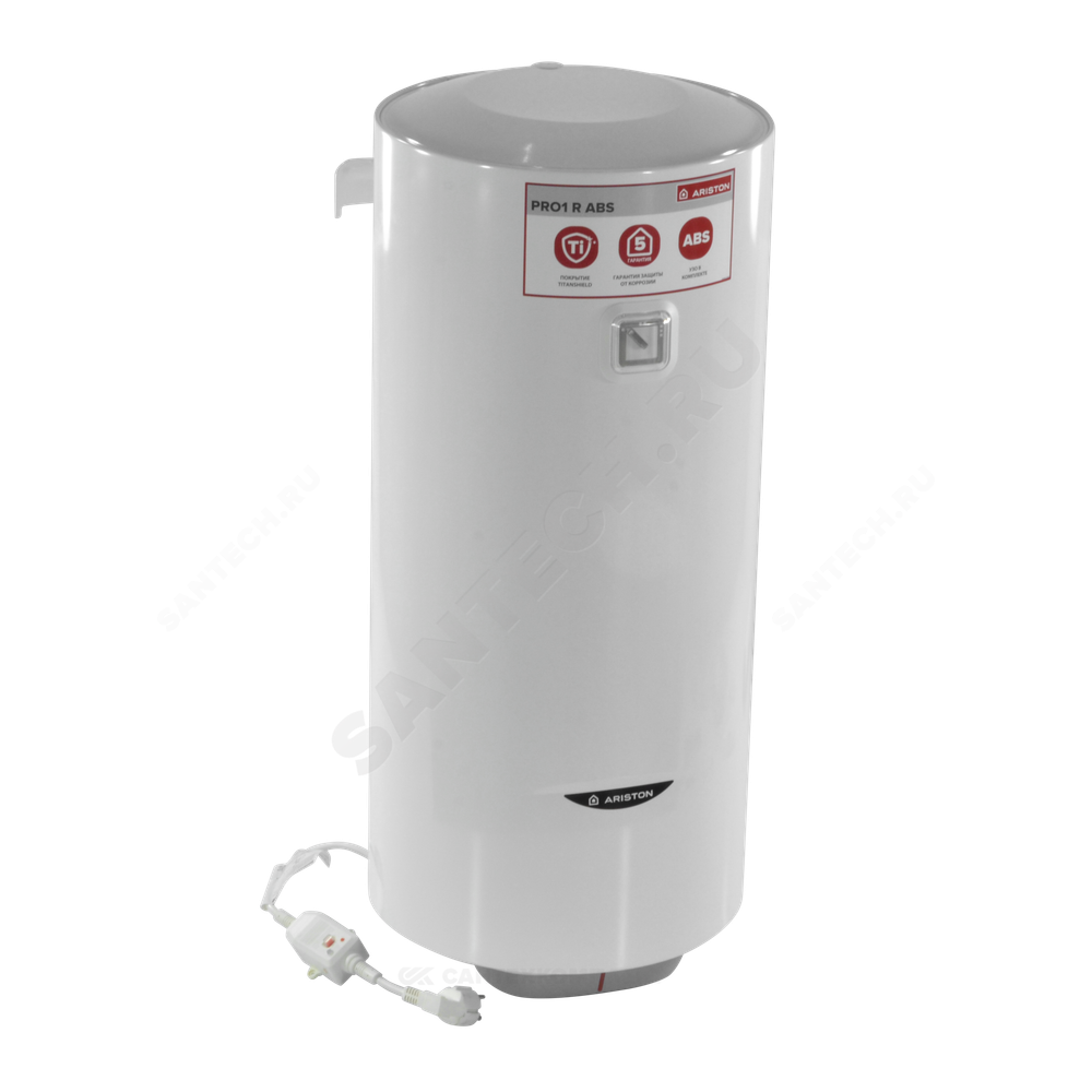 Водонагреватель электрический накопительный 30 л 1,5 кВт PRO1 R ABS 30 V SLIM Ariston 3700580
