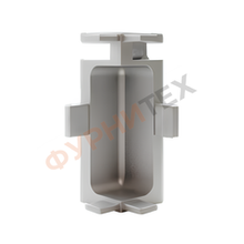 Уголок внутренний к профилю C KB95 Серебро A00