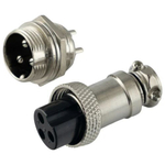 Авиационный разъем GX16 3Pin (штекер+гнездо)