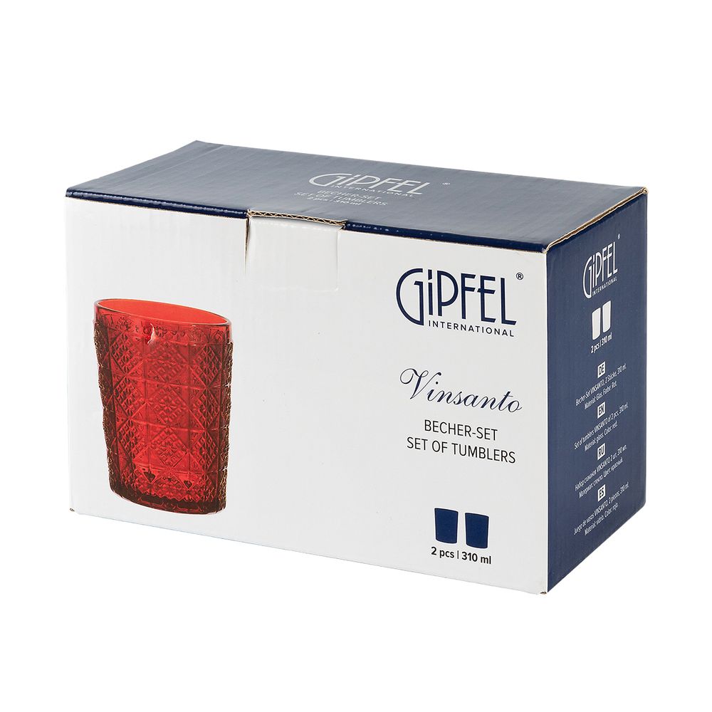 Набор стаканов Gipfel Vinsanto 51528 310 мл 2 предмета