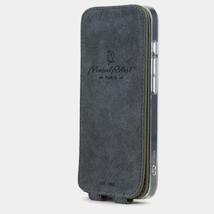 Чехол для iPhone 16E из кожи сафьяно, цвета хаки