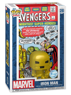 Фигурка Funko POP! Comic Covers Marvel Avengers #1 Iron Man (Exc) (28) 74133