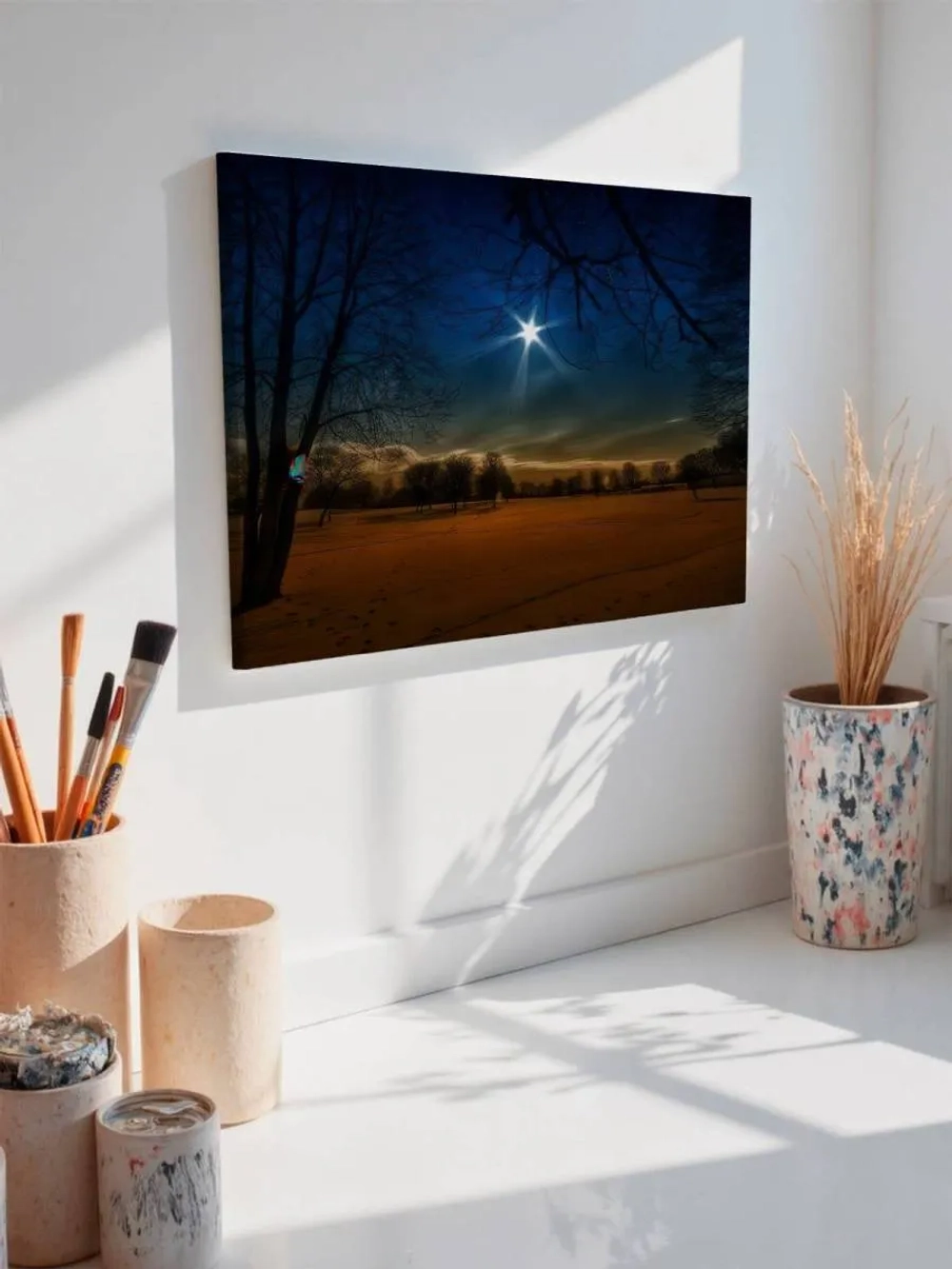 Картина на стену 40 X 50 Затмение