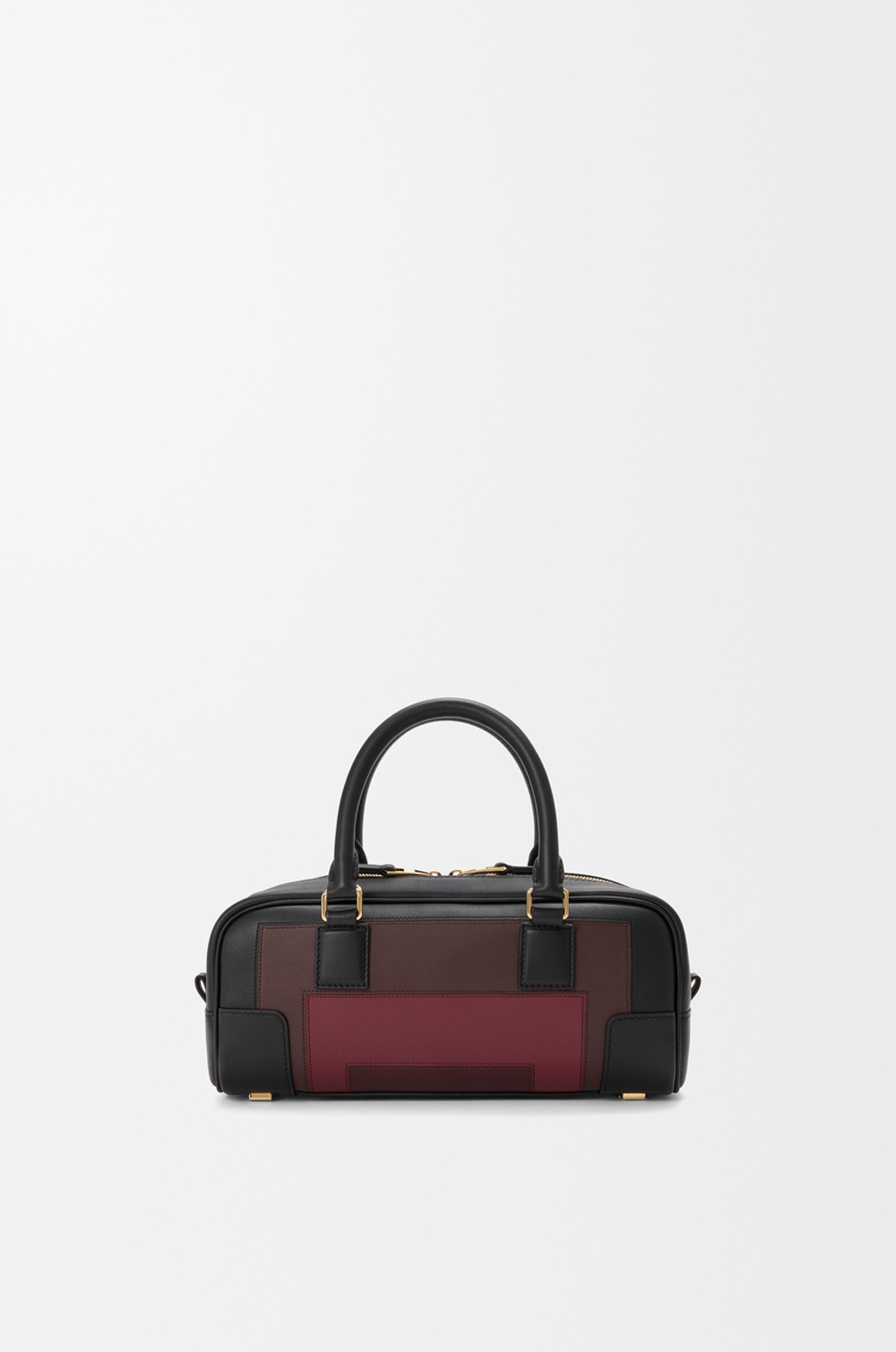 Loewe Укороченная сумка Amazona 23 из телячьей кожи наппа, бургунди