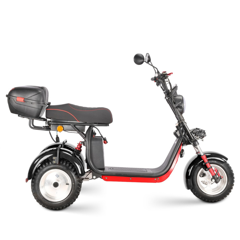 Электротрицикл WHITE SIBERIA IKRA 5000W BLACK