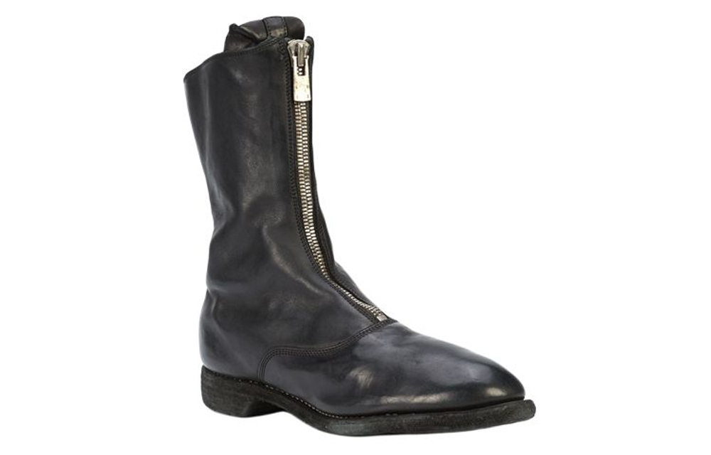 GUIDI Zip-up Ankle Boots