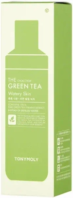 TONYMOLY Увлажняющий тоник для лица с экстрактом зеленого чая THE CHOK CHOK GREEN TEA Watery Skin 180 мл