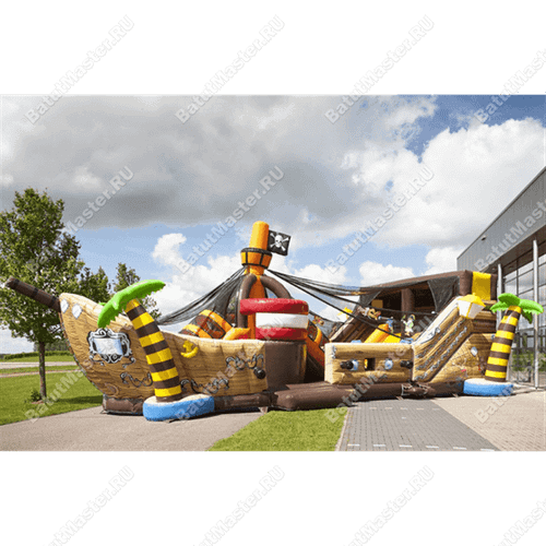 Надувной корабль "Пираты Карибского моря"