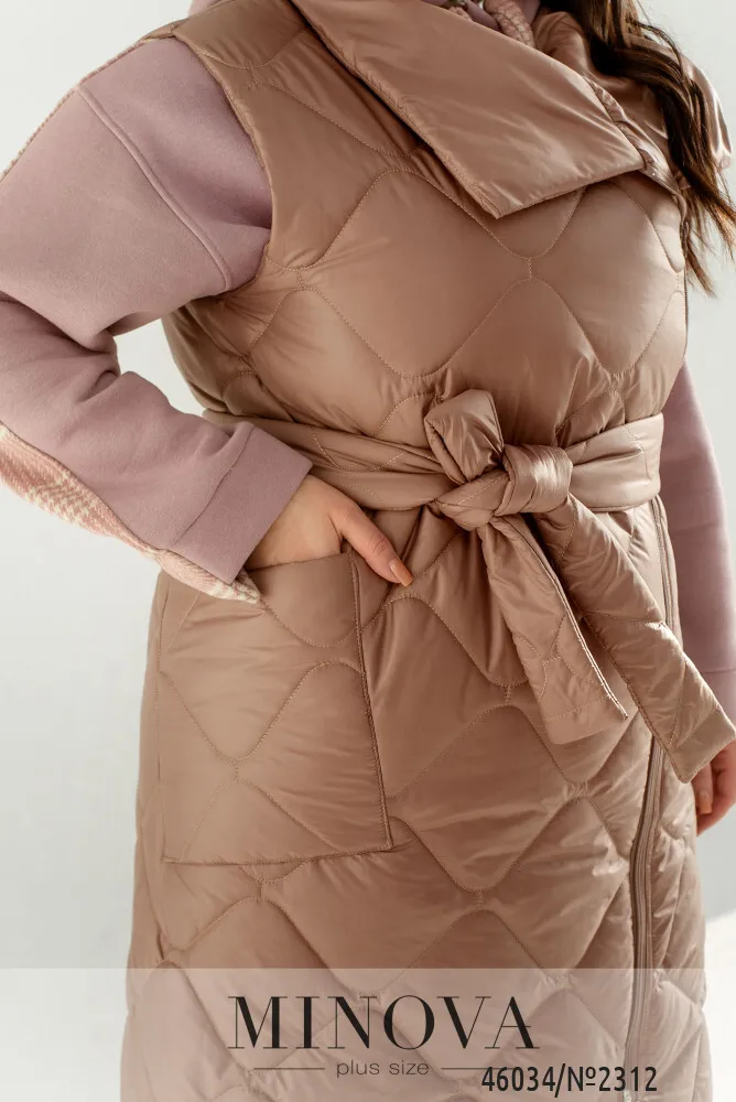 Жилет 2312-капучино Minova