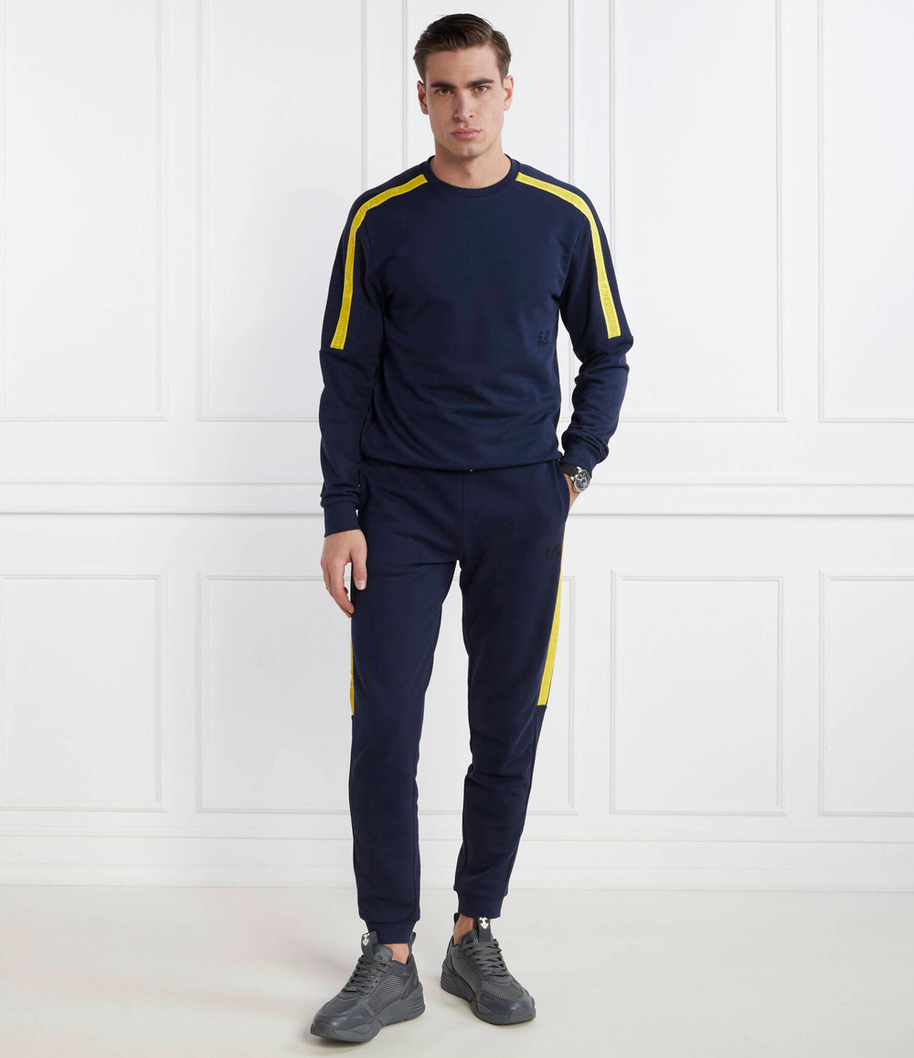 Худи EA7 - темно-синий(3DPM56 PJEQZ)