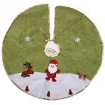 Коврик под ёлку JOLLY «Зимний лес» d-70 см