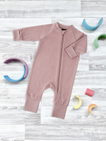 Комбинезон на манжетах Mjölk Sleep and Play Desert Rose, с рукавом реглан, уценка