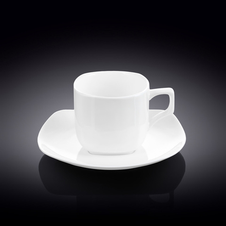 Чашка чайная и блюдце 200 мл WL‑993003/AB