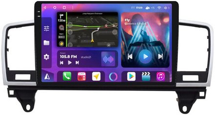 Магнитола Mercedes-Benz ML W166, GL X166 2011-2015 (рамка 9) - FarCar 1241M на Android 13, QLED+2K, ТОП процессор, CarPlay, 4G SIM-слот