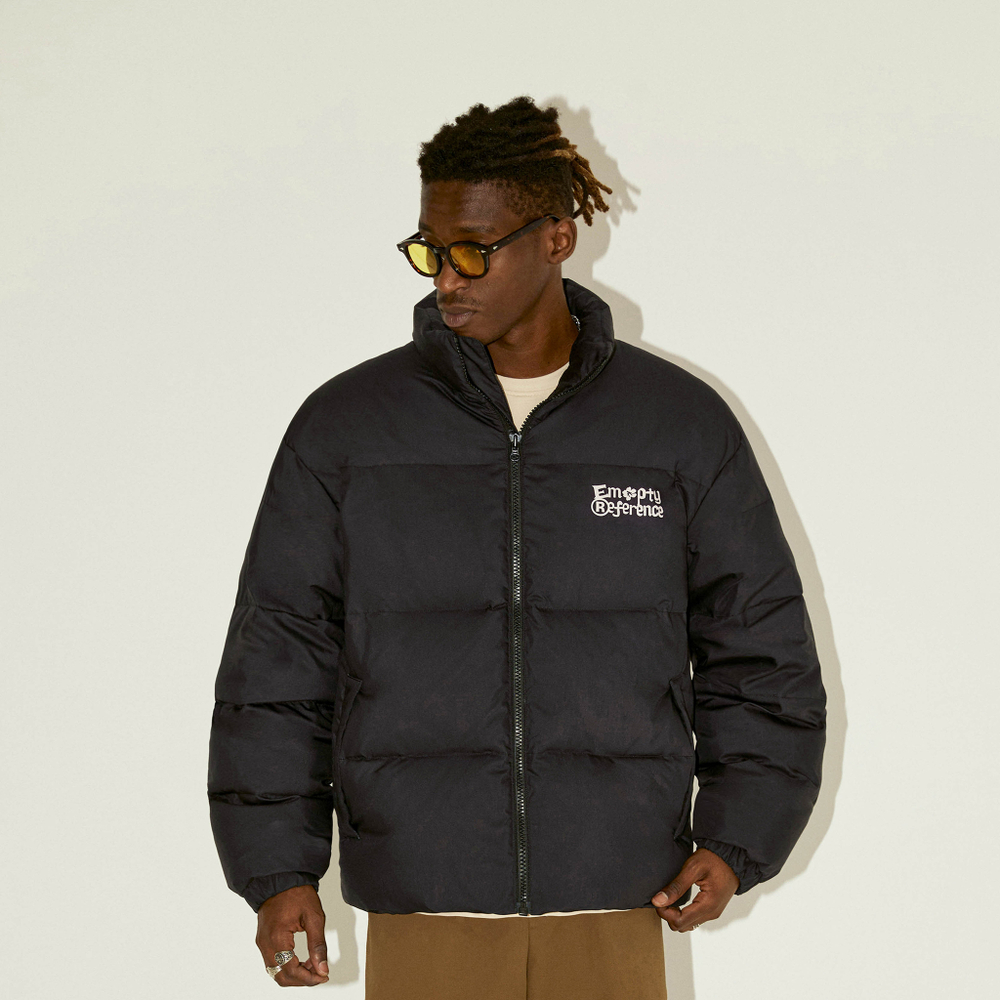 Пуховик ER "Flowers Logo" Down Jacket