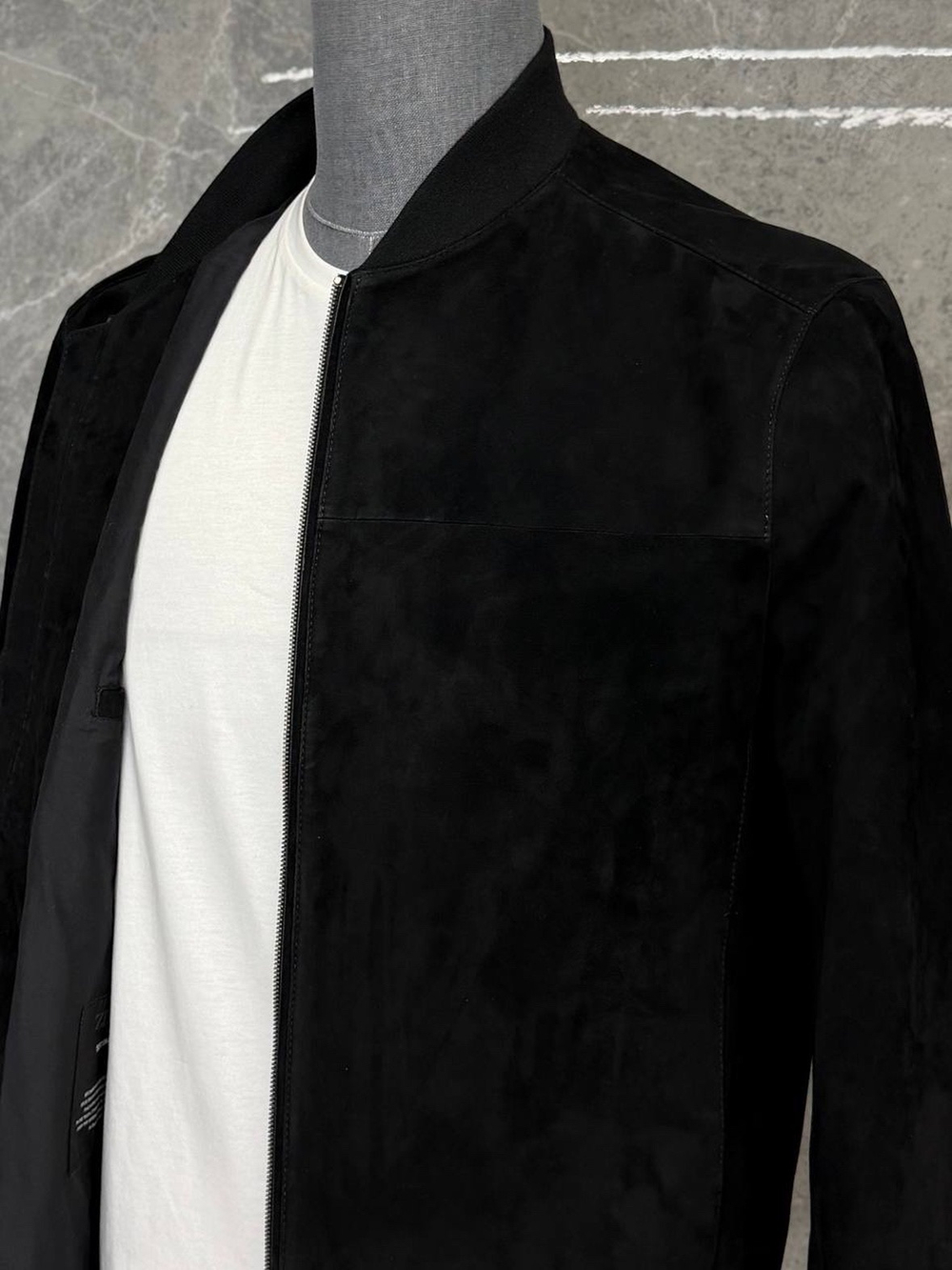 Замшевая куртка Ermenegildo Zegna