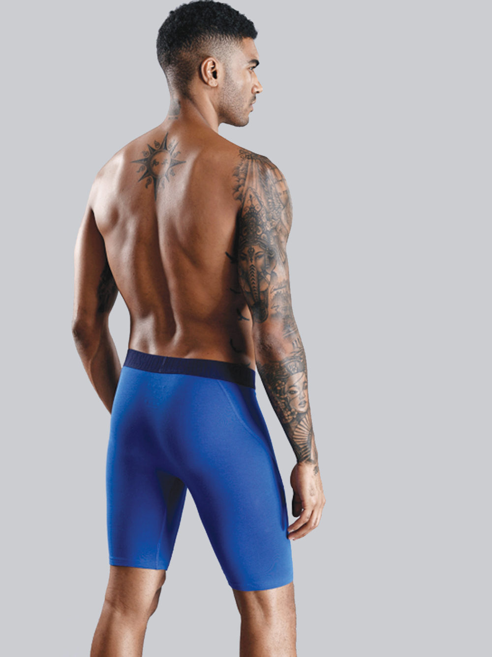 Удлиненные мужские трусы боксеры