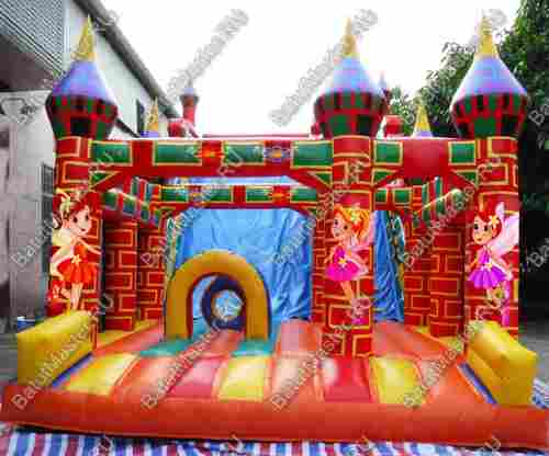 Коммерческий надувной батут "Замок Фей", 12*6*8 м