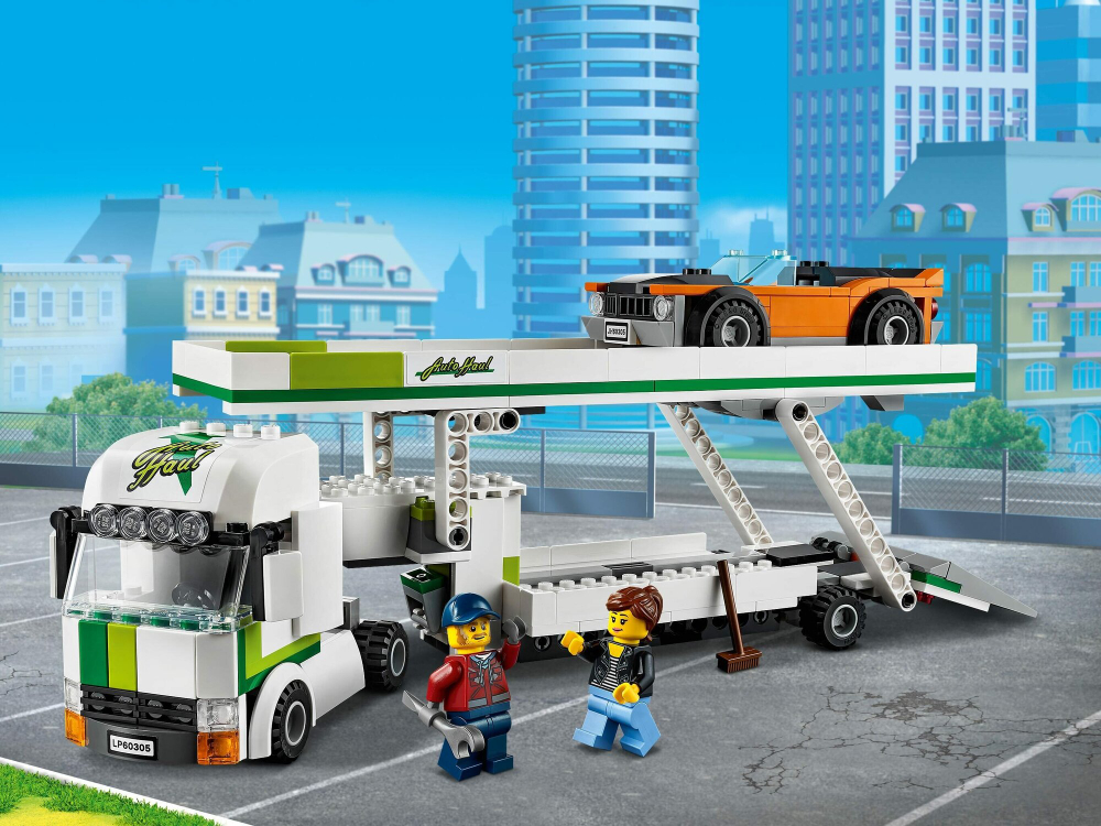 Конструктор 60067 "Автовоз", 354 детали