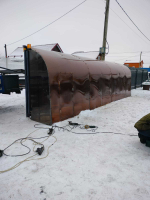 Навес под откатные ворота.