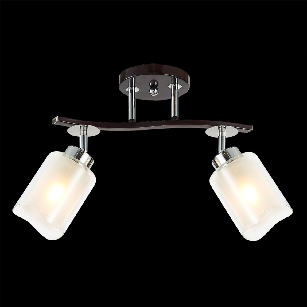 Citilux Фортуна CL156122 Люстра с поворотными плафонами Венге Хром