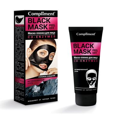 Compliment Black Mask Маска-пленка для лица CO-ENZYMES